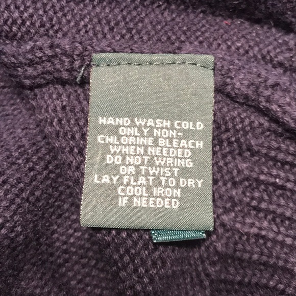 LRL Navy Pullover - Picture 5 of 7